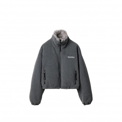 MIU MIU FLEECE DOWN JACKET ML1147